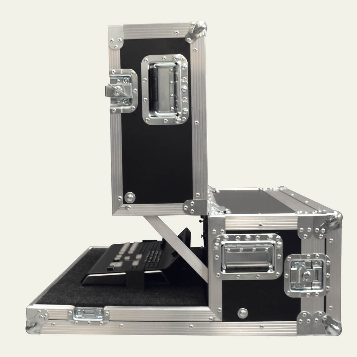 ON RCK PDC 002 Rack Puesto Fijo de Vídeo para Blackmagic Design Davinci One Cases Flightcases Bags Rack Eléctricos